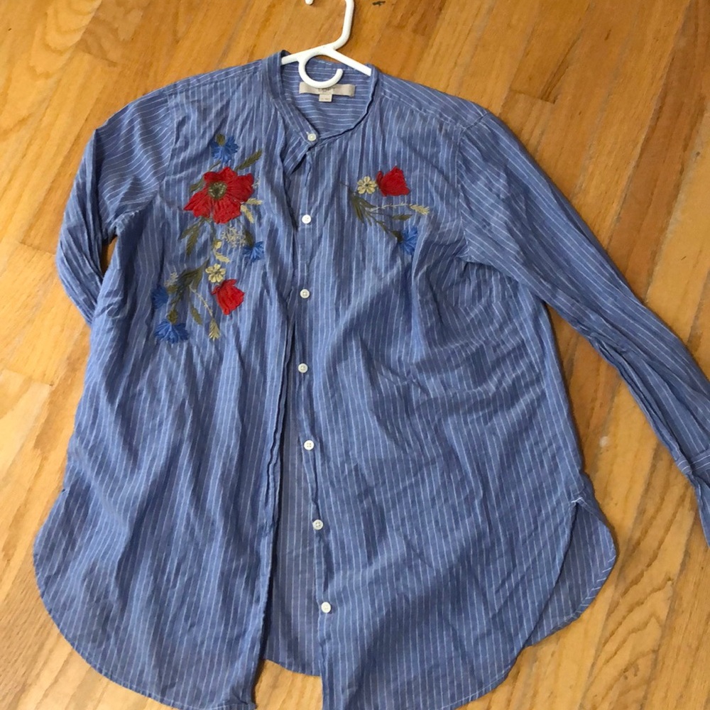 Loft embroidered tunic